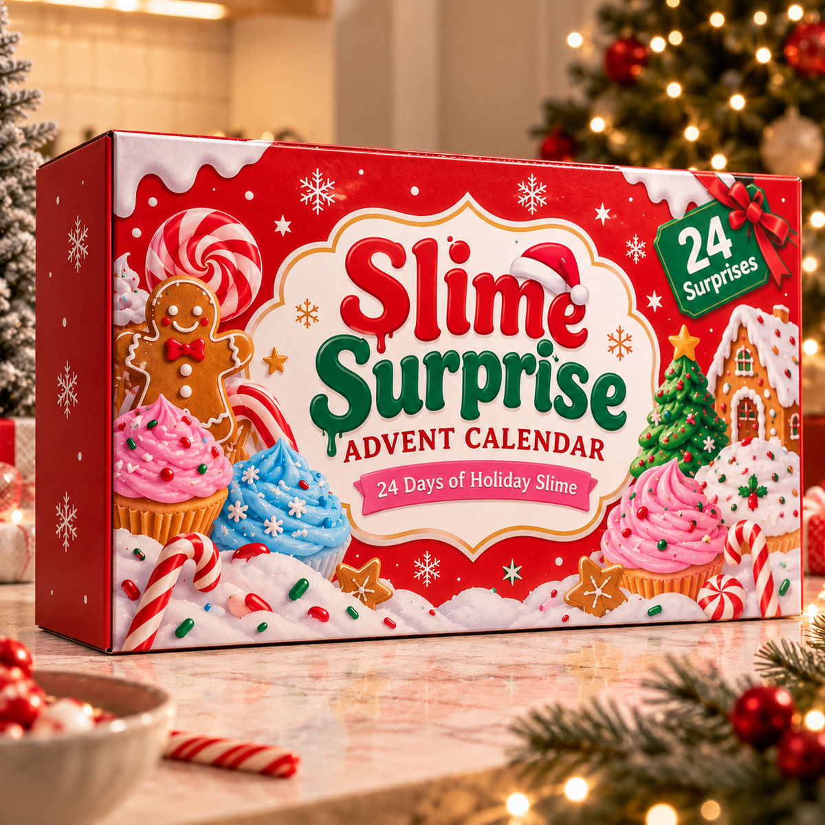 Advent District Slime Surprise Advent Calendar